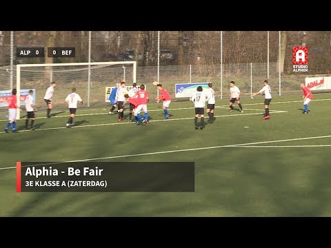 Samenvatting Alphia - Be Fair (zaterdag 16 februari)