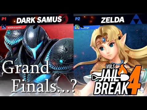 🔥VGLS Jailbreak 4 Grand Finals...? - ERROR404 (Dark Samus) Vs. GG George (Zelda) ~ August 2020