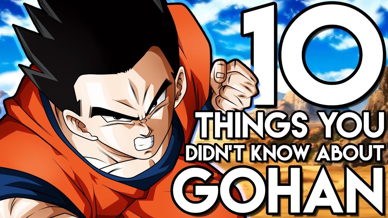 10 Things You Probably Didn't Know About Gohan (10 Facts) | Dragon Ball Z | Super