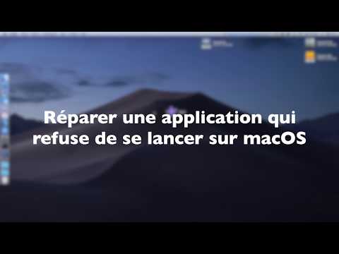 Réparer une application qui refuse de se lancer sur macOS