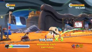 Gameplay -Minecart Action