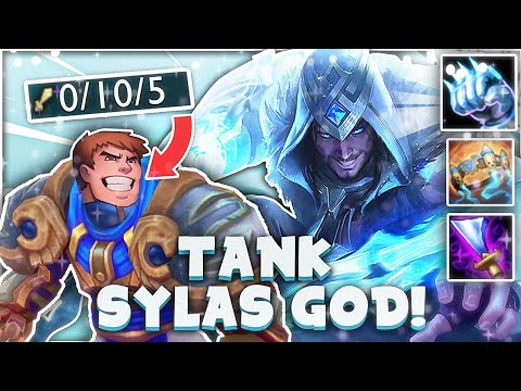 Can My SUPER TANK SYLAS Carry 0/10 Griefing Garen? 🤔 | Voyboy