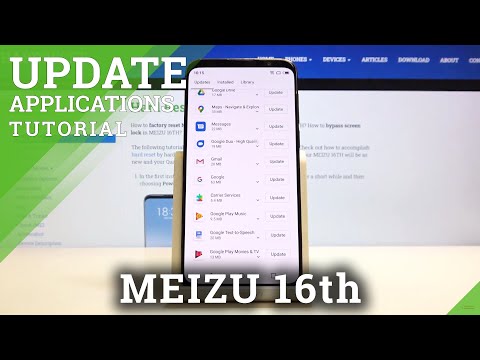 How to Download Newest App Version in Meizu 16TH – Update Apps