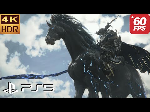 Odin vs Bahamut Battle Scene | Final Fantasy 16 PS5 60FPS 4K HDR