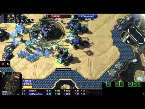 Starcraft 2 Apocalypse vs HuK Game 2 SC2 HOTS Tournaments