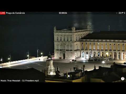 リスボンの街のライブカメラ映像