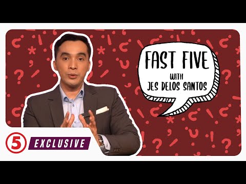 EXCLUSIVE FAST FIVE with Jes Delos Santos