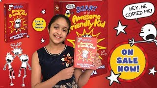 Diary Of An Awesome Friendly Kid Book Review BONUS  Q&A with Jeff Kinney