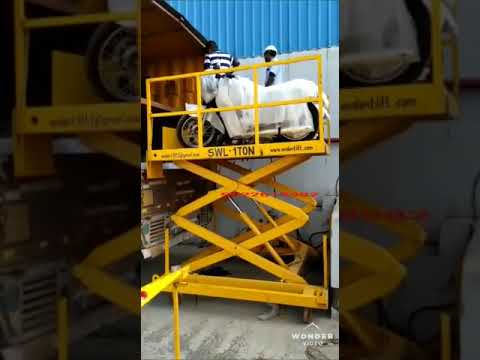 Stationary Scissor Lift Table