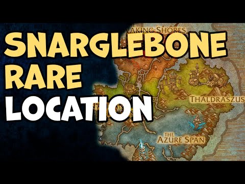 Snarglebone Rare (Zone The Azure Span Dragonflight WoW)