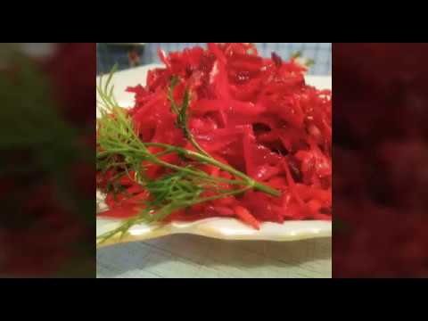УЛЕТНЫЙ САЛАТ ИЗ СВЕКЛЫ // СО СТОЛА УЛЕТАЕТ ПЕРВЫМ