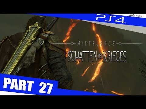 Mittelerde Schatten des Krieges Walkthrough Part 27 PS4 German Walkthrough - Shadow of War Deutsch