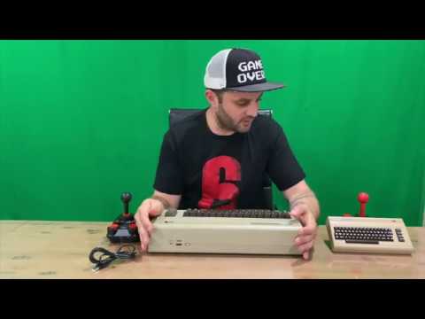 Ep 204 - Full Size C64 Replica (Commodore) Micro Computer & C64 Mini Comparison Unboxing Video