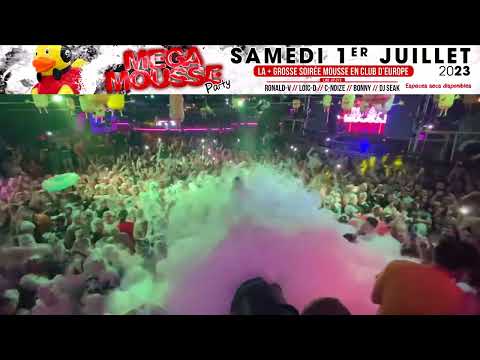 [ LIVE 🔴 ] MEGA MOUSSE PARTY  @ Complexe Cap'tain