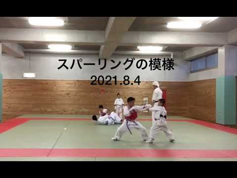 スパーリングの模様 20218.4