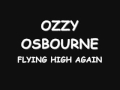ozzy osbourne - flying high again