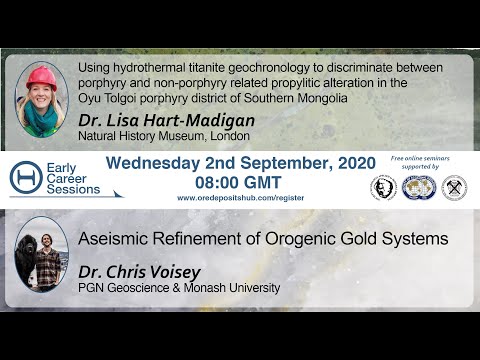 ODH042: Hydrothermal titanite geochronology, Oyu Tolgoi porphyry district, Mongolia – Lisa Hart