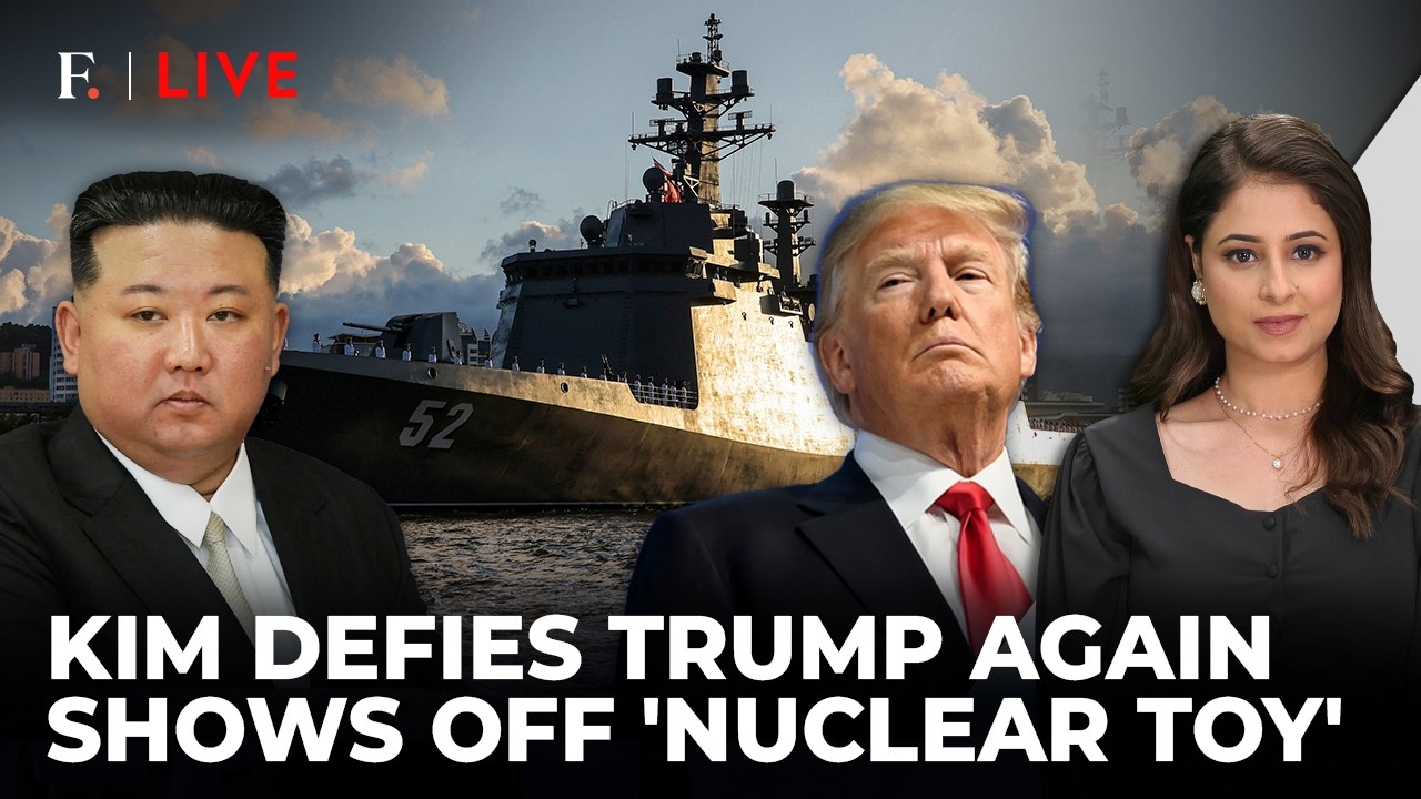 Kim's Nuclear Navy Grows! New Destroyer Sends Fresh Warning To Trump, S.Korea, Japan| Firstpost Live