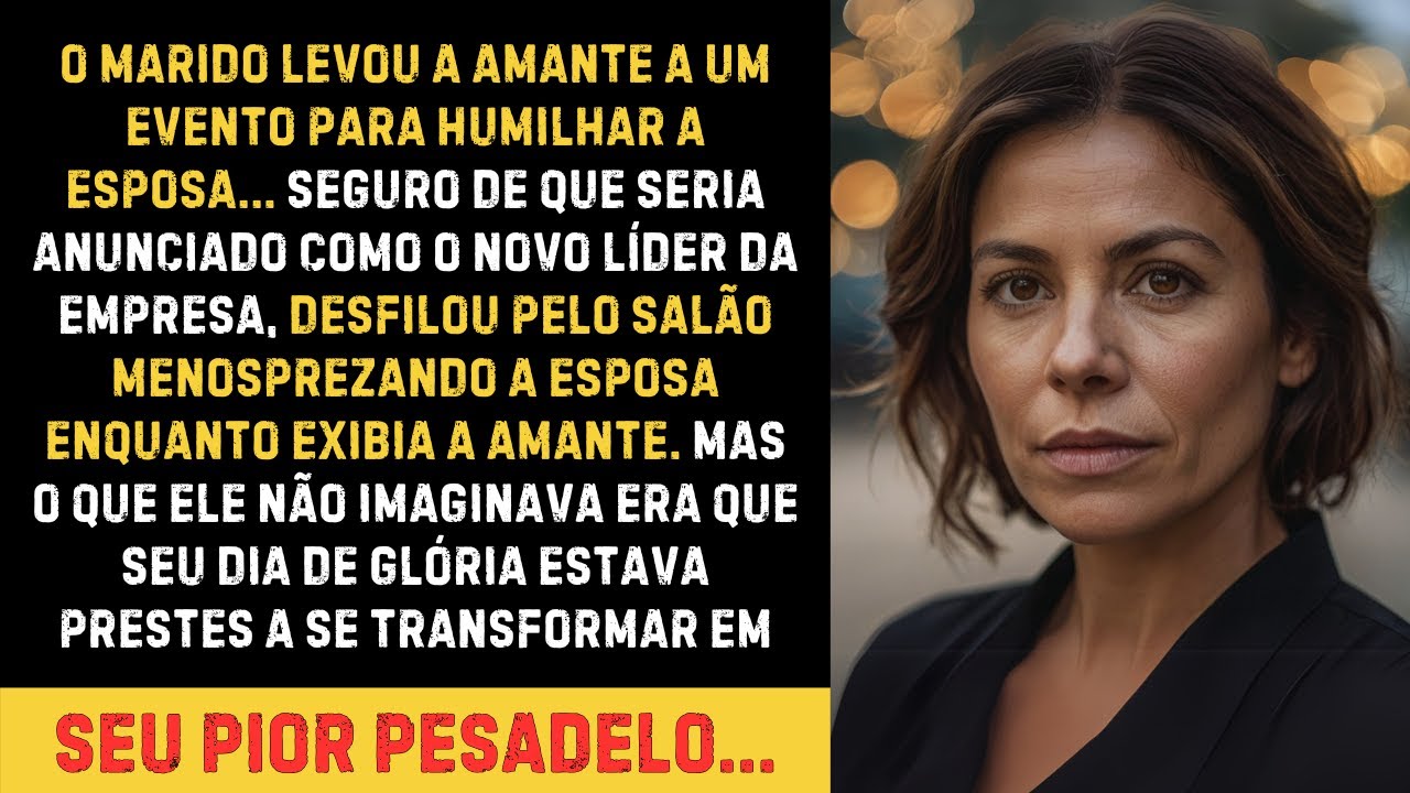 Ele trocou a esposa pela amante e foi humilhado na frente de todos...