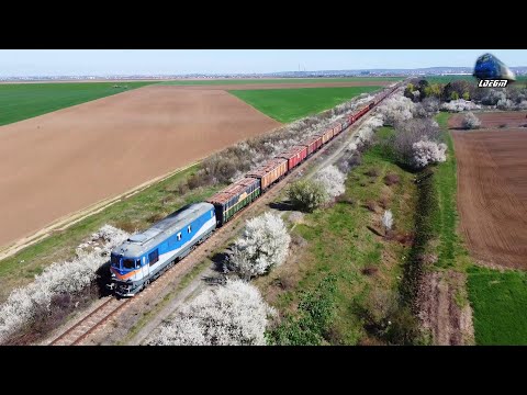 Trenuri de Marfă Langă Oradea  🚂🚁🚂 Cargo Trains Near Oradea - 13 April 2022