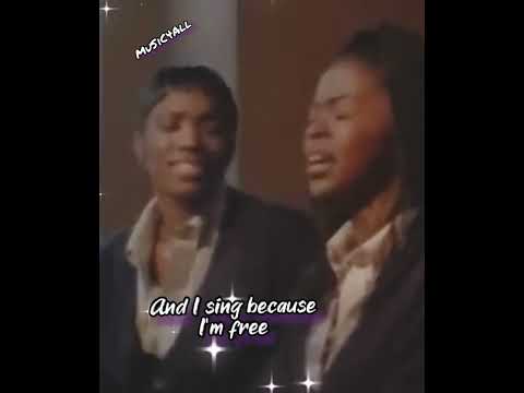 His Eye Is On The Sparrow- Lauryn Hill & Tanya Blount ( Sister Act 2) #shorts