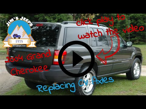 CV Axle Replacement on 2004 Jeep Grand Cherokee Laredo