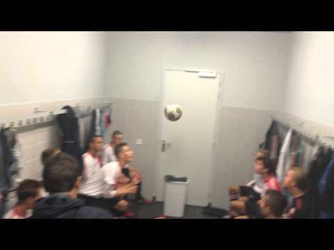 Ondertussen in de kleedkamer van vv Brielle B1 The Challenge