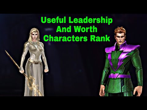 Useful Leadership And Worth Characters Rank 2022 - Marvel Future Fight