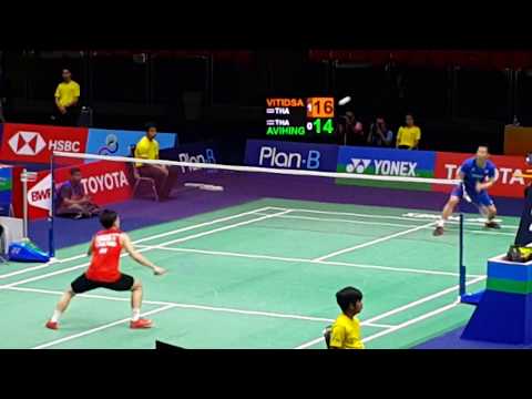 MS - QF | Kunlavut VITIDSARN vs Suppanyu AVIHINGSANON  | Thailand Masters 2020 | 24.01.2020