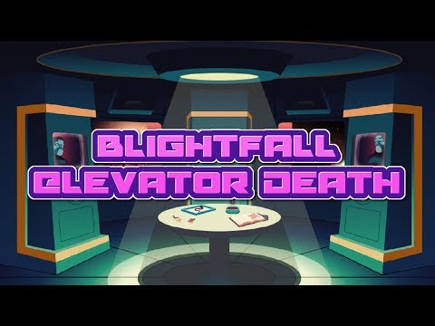 Blightfall Elevator Death - 2017 Minecraft