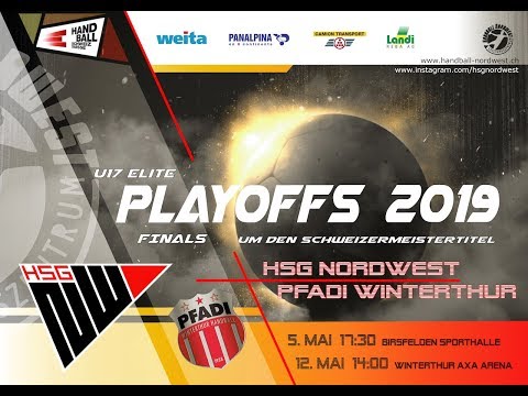 Playoff-Final Pfadi Winterthur-HSG Nordwest MU17E