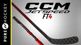 CCM Jetspeed FT4 Grip Composite Stick - Senior