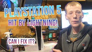PlayStation 5 Struck By Lightning, Now It Has No Picture! Can I Fix It?
