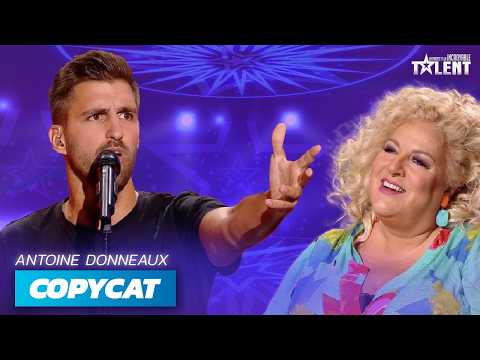 Impressionist Audition By Antoine Donneaux Impresses The Judges! France's Got Talent 2023