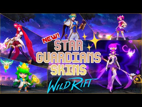 SPOTLIGHT: NEW STAR GUARDIANS SKINS/ LEAGUE OF LEGENDS: WILDRIFT