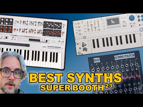 BEST OF SUPERBOOTH23 — PWM Mantis, UDO Super Gemini, Erica Synths STEAMPIPE… and more