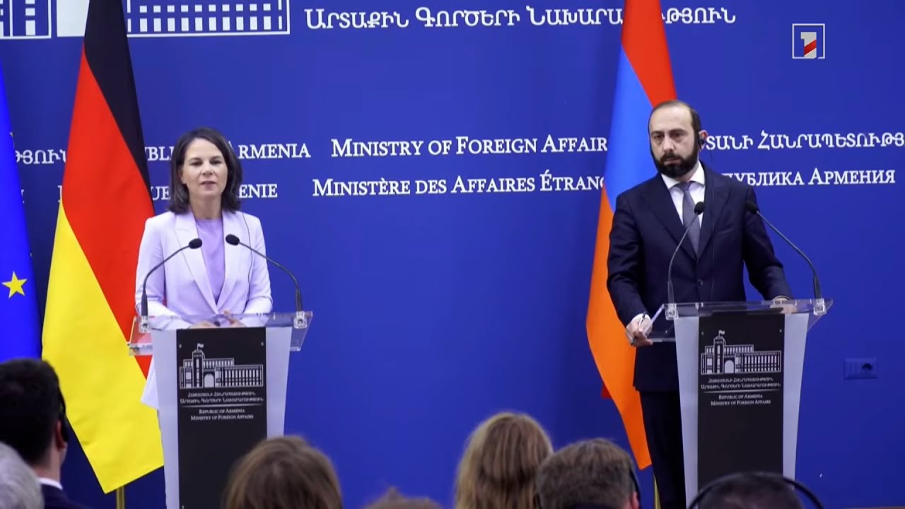 Հայաստանի և Գերմանիայի ԱԳ նախարարների ասուլիսը | ՈՒՂԻՂ