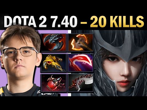 Phantom Assassin Pro Carry with 20 Kills and Bota - Dota Gameplay