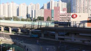 preview picture of video 'Timelapse, Hong Kong Sai Sha Road, Ma On Shan'