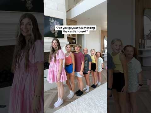 We finally told her the truth!! 😬 👀 #shorts #notenoughnelsons #castlehouse #bigfamily #largefamily