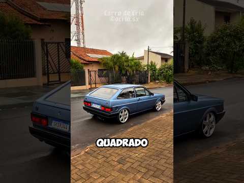Good side VS Bad side Square Gol #car #gol #golquadrado #vw