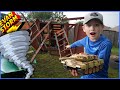 Military Toy Rescue After Big Thunderstorm Crushed My Playground