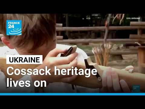 Ukrainian children learn ancient warrior skills amid modern war