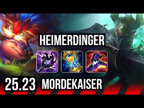 HEIMERDINGER vs MORDEKAISER (TOP) | KR Master | 25.23