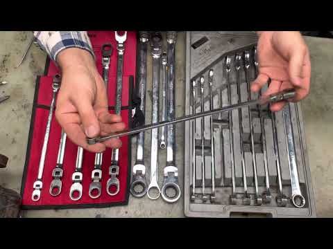 SNAP-ON vs GEARWRENCH XL Ratcheting Wrenches