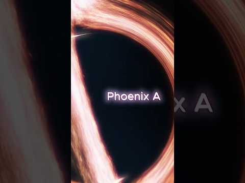Size Comparison: You vs the Largest Black Hole Ever Found (Phoenix A)