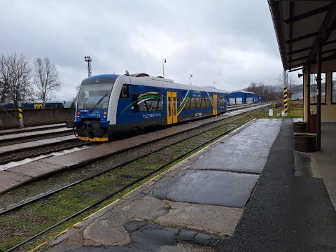 Jízda s os vlakem č.18106 linky S8 GWTR v úseku Kubová Huť - Volary, 13.11.2023 / 2.Část