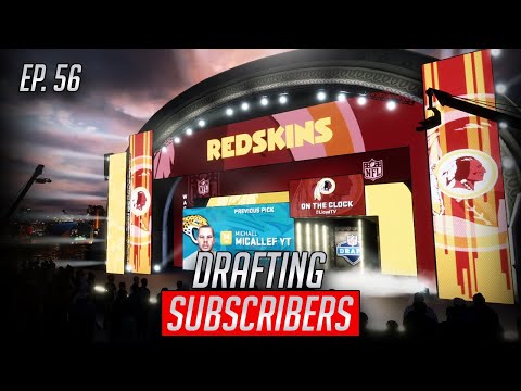 DRAFTING SUBSCRIBERS | FULL OFFSEASON - Redskins Madden 20 Franchise | Ep. 56