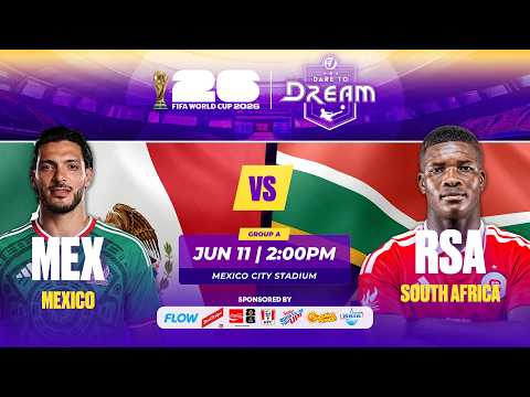 FIRST 10 MINUTES: MEXICO vs. SOUTH AFRICA | FIFA World Cup 2026 | 06/11/2026 | Watch On TVJ