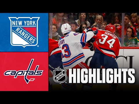 Rangers vs. Capitals | NHL Highlights | December 31, 2025